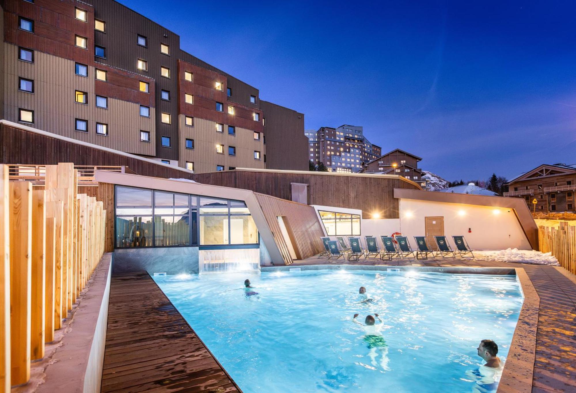 Hotel Club Mmv Les Bergers **** Alpe d'Huez 외부 사진